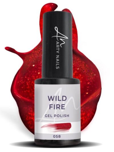 ARTY NAILS WILD FIRE 058
