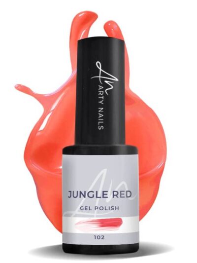 ARTY NAILS JUNGLE RED 102