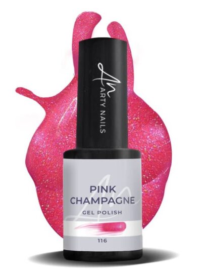 ARTY NAILS PINK CHAMPAGNE 116