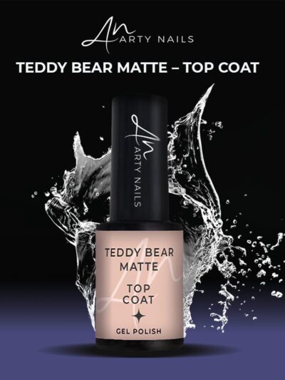 ARTY NAILS TEDDY BEAR MATTE TOP COAT