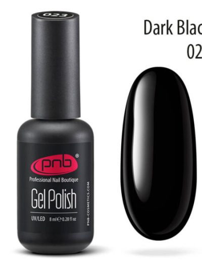 GEL POLISH PNB 023 DARK BLACK 8 ml