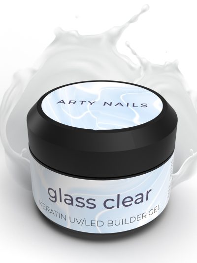 ARTY NAILS GLASS CLEAR KERATIN BUILDER GEL 15 ml
