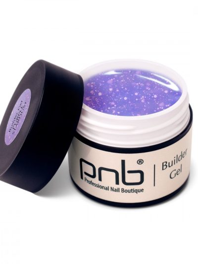 PNB UV/LED Builder Gel, Purple Stardust, 15 ml