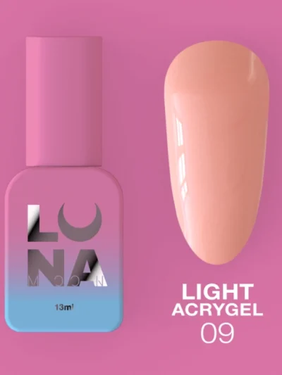 Lunamoon Light Acrygel Nr9, 13 ml