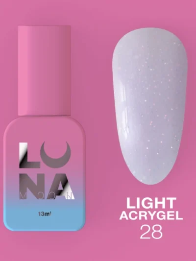 Lunamoon Light Acrygel Nr28, 13 ml