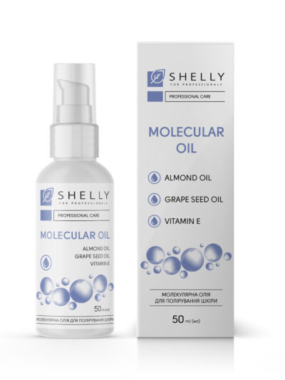 Molekulárny olej na vyhladenie pokožky, Profesionálny olej pre hydratované, vyhladené a hladké chodidlá, 50 ml